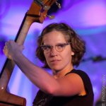 Zoe Guigueno with Joy Kills Sorrow at The Festy (October 2013) - photo © Gina Elliott Photography