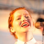 Emma Beaton with Joy Kills Sorrow at The Festy (October 2013) - photo © Gina Elliott Photography