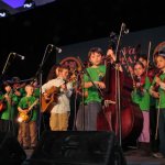 Bass break from Kids Academy at Joe Val 2013 - photo by Tara Linhardt
