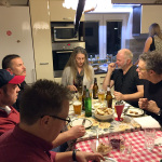 Dinner with Rosta Capek and Ivana Loukova in Prague