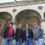 Chris Jones & the Night Drivers in historic Munich - photo by Chris Jones