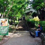Rehearsing before a show at KazCamp 2015