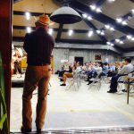 Enjoying the show at KazCamp 2015