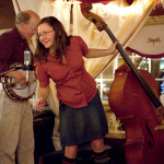 Kelly Stockwell at the mic