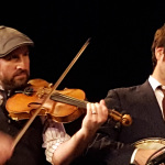 Gaby Witcher and Noam Pikelny at the American Acoustic Music Festival in Washington, DC (June 25. 2016) - photo by Jen Hughes