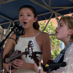 Kids on Bluegrass at Wide Open Bluegrass 2016 - photo © Tara Linhardt