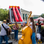 Fun in the Kids Zone at Wide Open Bluegrass 2016 - photo © Tara Linhardt