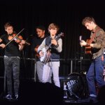 Sleepy Man Banjo Boys at the 2014 Lake Placid Bluegrass Jam - photo by Andy Flynn