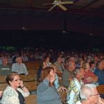Audience enjoying the 2015 Dailey & Vincent Land Fest - photo © Bill Warren