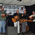 Roy Cobb with Lillie Mae and Charlie Whitaker with The Whitaker Brothers Band in Flat Rock, MI - photo by Bill Warren