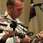 Nathan Stewart with the Little Roy & Lizzy Show in Newport, PA (3/9/13) - photo by Frank Baker
