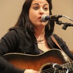 Lizzy Long with the Little Roy & Lizzy Show in Newport, PA (3/9/13) - photo by Frank Baker