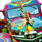 Ken Kesey bus at Lockn' 2014 - photo © G. Milo Farineau