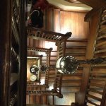 Winding staircase in London