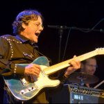 Guitar player with Loretta Lynn's show in Charlottesville, VA (July 27, 2013) - photo by G. Milo Farineau