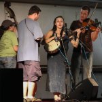 Competing at the 2014 Loudoun Bluegrass Festival - photo by Frank Baker