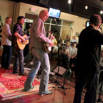 Lonesome River Band at Hope Cafe - photo by Laura Greene