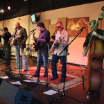 Lonesome River Band at Hope Cafe - photo by Laura Greene