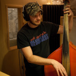 Matt Wright tracking at Rec Room Studio (March 2016) - photo by Dreama Stephenson