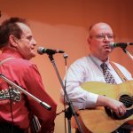 Jerry McCoury and Scott Brannon at the Lucketts Community Center in Leesburg, VA - photo by Frank Baker