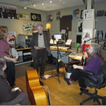 Berk Bryant chats with with Ma Crow and the Ladyslippers at Louisville Public Media