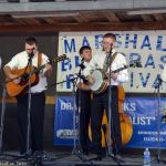 Larry Effaw & the Bluegrass Mountaineers at the 2015 Marshall Bluegrass Festival - photo © Bill Warren