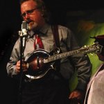 Matt Thompson with his 2003 F-5 LaPlant mandolin
