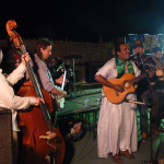 Henhouse Prowlers performing with noted local artists in Mauritania