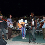 Henhouse Prowlers performing with noted local artists in Mauritania