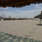 Lovely beach setting in Mauritania