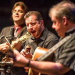 Ronnie McCoury, Jason Carter and Jeff Autry with The Travelin' McCourys at 3 Sisters 2013- photo by Todd Powers