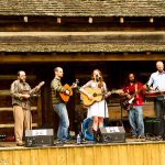 The Honeycutters at the Cabin Stage at Merlefest 2012 - photo © Jason Lombard