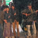 Avett Family Band on Sunday at MerleFest 2013 - photo by Andy Garrigue