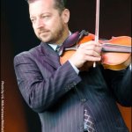 Jason Carter with The Del McCoury Band at DelFest 2013 - photo © G. Milo Farineau