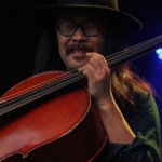 Jow Kwoe with The Avett Brothers at MerleFest 2013 - photo by Andy Garrigue