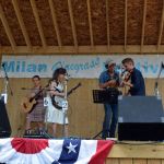 Sugar Creek at the 2015 Milan Bluegrass Festival - photo by Bill Warren