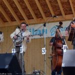 Feller & Hill at the 2015 Milan Bluegrass Festival - photo by Bill Warren