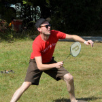 Chris Pandolfi relaxing at The Festy - photo © 2011 G. Milo Farineau