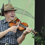 Bobby Hicks with Masters Of Bluegrass at Festival of the Bluegrass 2013 - photo © Estill Robinson