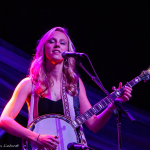 Ashley Nale with Loose Strings at the 2016 World of Bluegrass convention - photo © Tara Linhardt