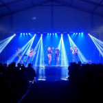 Mountain Faith performing on their I Live tour, January 2016