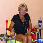 Sherry Boyd, MC at Music In The Mountains, June 2012 - photo by Valerie Gabehart