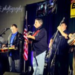 Robert Hale with JD Crowe at the South Carolina State Bluegrass Festival (11/23/12) - photo by Laura Tate Photography