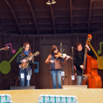 Trinity River Band on Friday at Newell Lodge Bluegrass Festival - photo © 2014 by Bill Warren