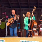Fontanna Sunset on Friday at Newell Lodge Bluegrass Festival - photo © 2014 by Bill Warren