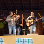Volume Five on Friday at Newell Lodge Bluegrass Festival - photo © 2014 by Bill Warren