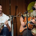 Chris Henry and Tuck Tucker at the 2015 Newell Lodge Bluegrass Festival - photo © Bill Warren
