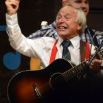 Little Roy Lewis at the 2015 Newell Lodge Bluegrass Festival - photo © Bill Warren