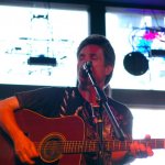 Mark Newton at the Newton & Thomas CD release party (May 15, 2013) - photo by Matt Hood