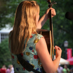Nora Jane Struthers at Bluegrass On The Grass (July 14, 2012) - photo by Frank Baker